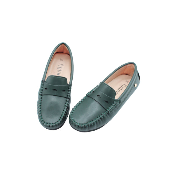 Hunter Green Leather