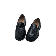 Black Waxed Leather