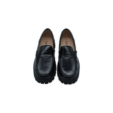 Black Waxed Leather