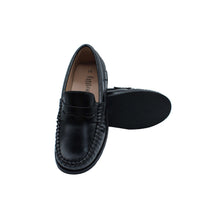 Black Waxed Leather