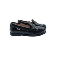 Black Waxed Leather
