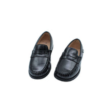 Black Waxed Leather