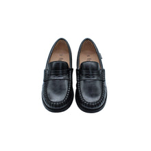 Black Waxed Leather