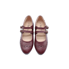 Burgundy Leather
