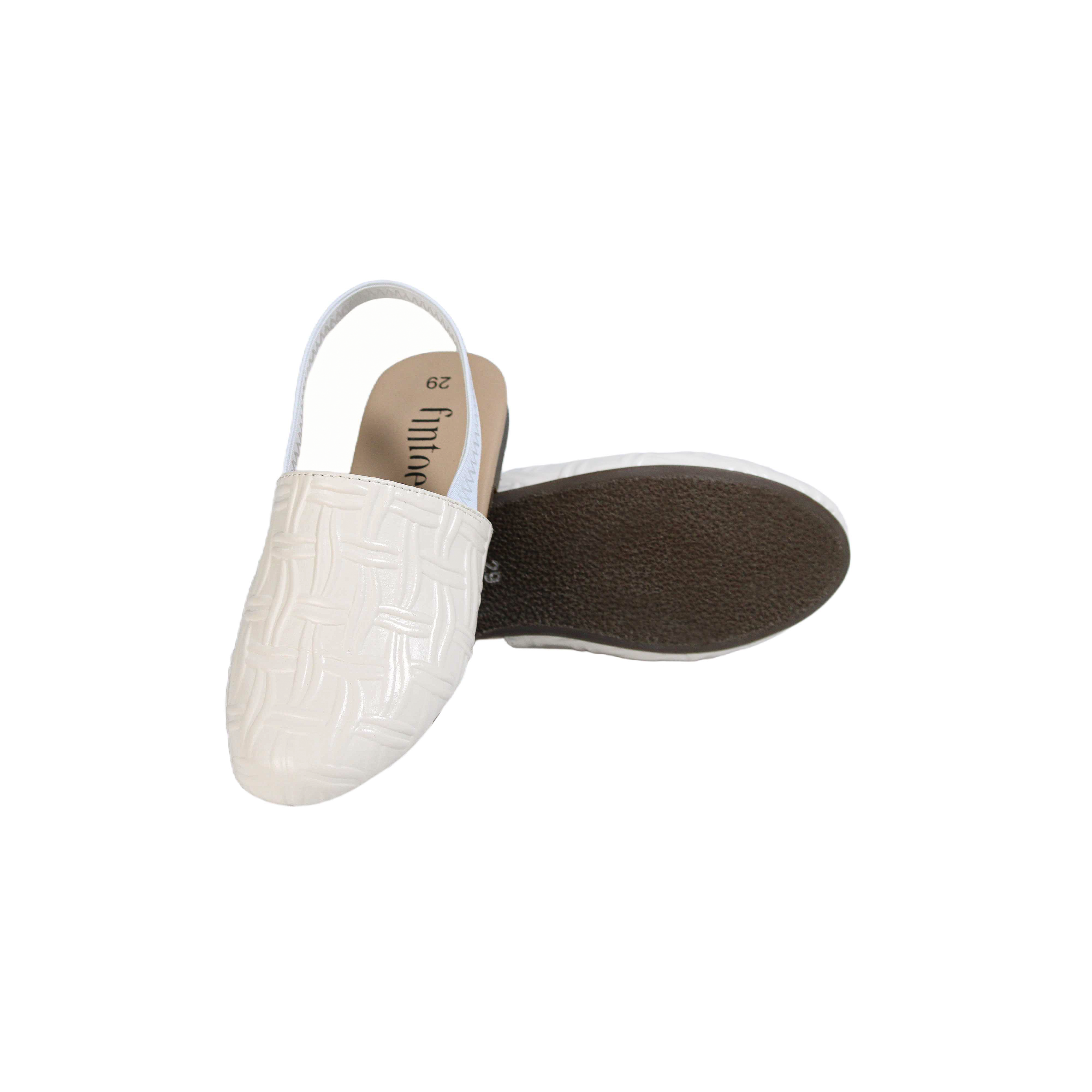 期間限定出品‼️OFF-WHITE COMFORT LEATHER SLIPPER Mancraft Vintage Folding Leather Slippers With Case Size 7