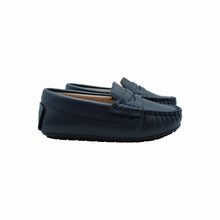 Navy Leather