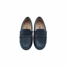 Navy Leather