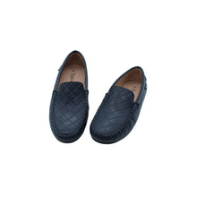 Navy Leather