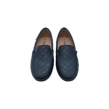 Navy Leather